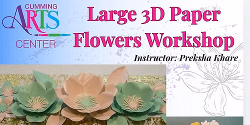 Large Paper Flower Workshop 
