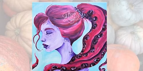 Squid Girl Paint Class - Nov 14, 6:30-9 pm
