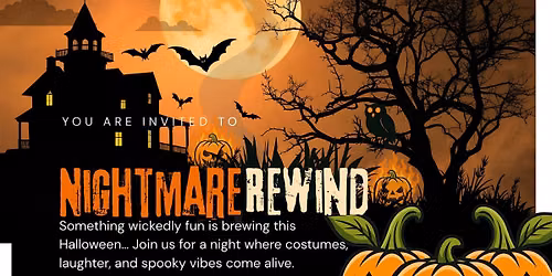 Nightmare Rewind: A Throwback Halloween Party for a Cause