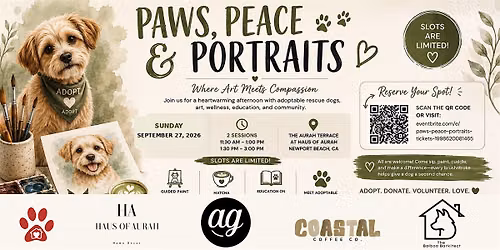 Paws, Peace & Portraits