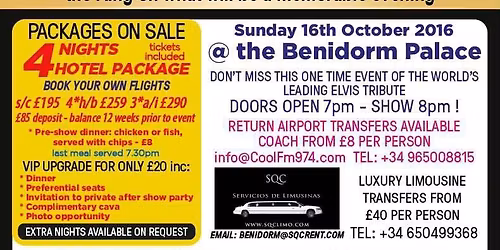 Chayanne Benidorm Tickets