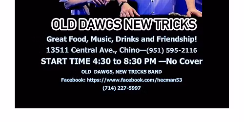 OLD DAWGS, NEW TRICKS BAND AT THE PATIO GRILL & CANTINA