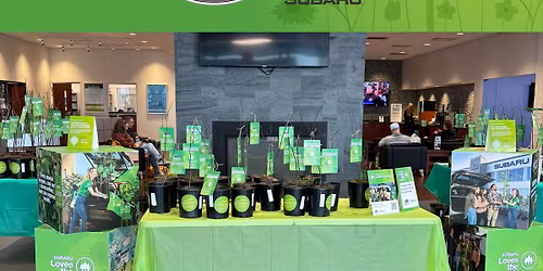 Subaru Loves the Earth event held at Castle Subaru of Portage IN