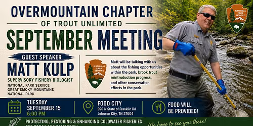 OMTU Chapter Meeting - Matt Kulp (GSMNP)