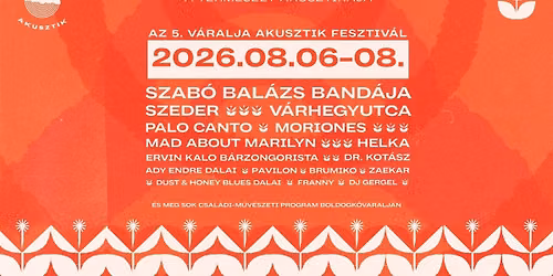 5. V\u00e1ralja Akusztik Fesztiv\u00e1l