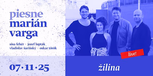 Mari\u00e1n Varga PIESNE \u2013 \u017dilina \/ Festival Konvergencie