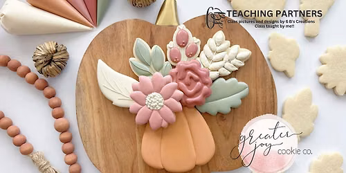 Pumpkin Bouquet Cookie Decorating Class