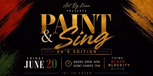Paint & Sing 90\u2019s Edition