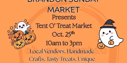 Oh So Rustic's Brandon Sunday Tent or Treat Vendor Market