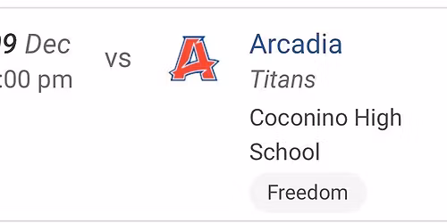 Coconino vs Arcadia