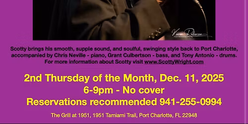 \u2b50\ufe0fScotty Wright Quartet\u2b50\ufe0f