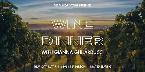 Wine Dinner with Gianna Ghilarducci