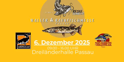 Waller & Raubfischmesse Passau 2025 \u2013 Das Szene-Highlight in Passau!