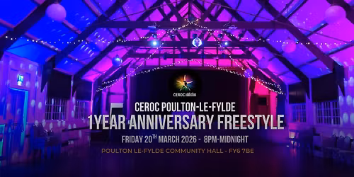 Ceroc Addiction - Poulton - 1st Anniversary Freestyle Party