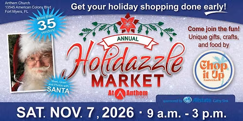 HoliDazzle Market at Anthem Church