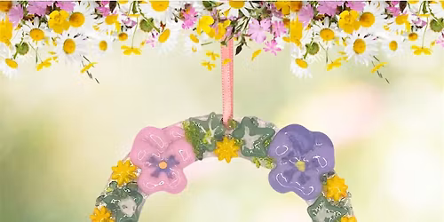 Spring  Fused Glass Wreath Workshop