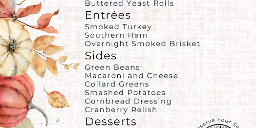 Thanksgiving Buffet