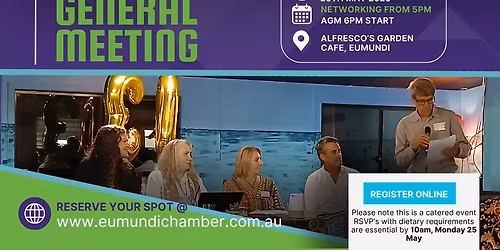 Eumundi Chamber of Commerce Inc 2026 AGM