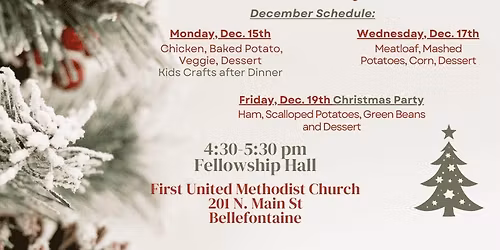 Last Thursday Community Meal