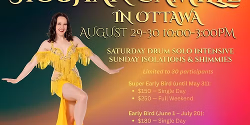 Siobhan Camille in Ottawa! 