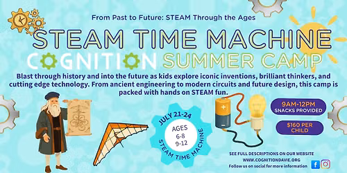 Camp Cognition: STEAM Time Machine