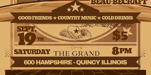 The Nice Old Fashioneds w/ Special Guest Beau Becraft