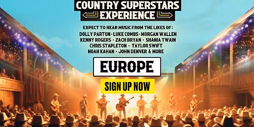 The Country Superstar Experience - Stockholm