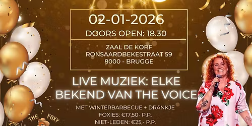 VOLZET: Line dance avond met winterbarbecue en Elke