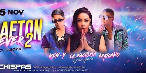 KEN-Y , LA FACTORIA Y MAKANO EN INDIANAPOLIS