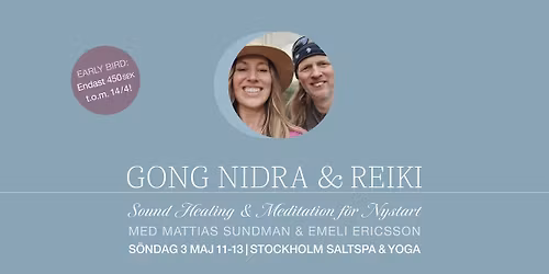 Gong Nidra - YogaNidra, Gongbad & Reiki