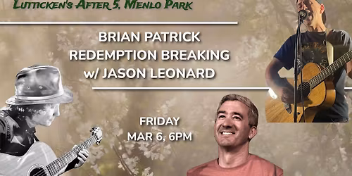 Brian & Nate w\/ Jay @ Lutticken's, Menlo Park