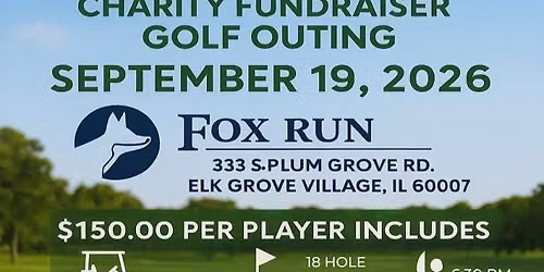 Wings of Noah Charity Fundraiser Golf Outing