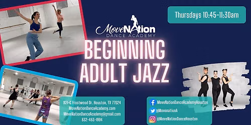 Adult Beginning Jazz
