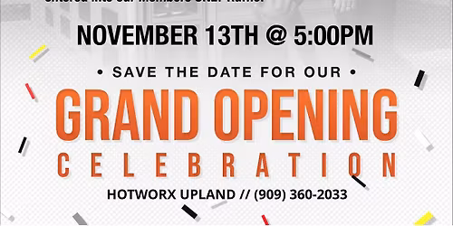 Grand opening ribbon cutting