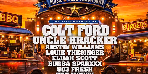 Boots A Rockin' Music & Food Throwdown: Uncle Kracker & Colt Ford