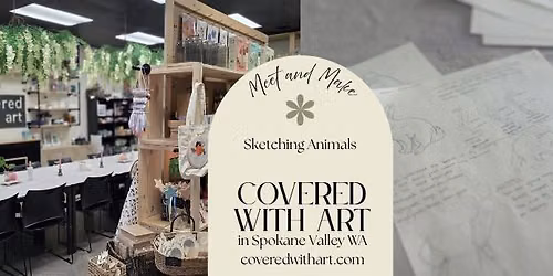 Meet and Make - Sketching Animals for Beginners