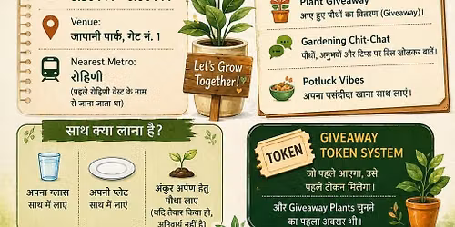 Delhi Gardeners Club Meet up