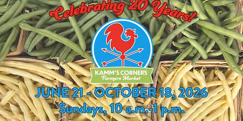 Kamm's Corners Farmers Market 2026 Season