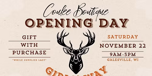 Opening Day, Girls' Way \ud83d\udecd\ufe0f