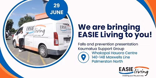 Mobile service, Falls and prevention presentation, hosted by Kaumatua Support Group