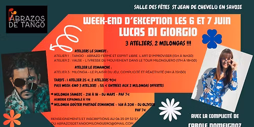 Stages Lucas di Giorgio avec la complicit\u00e9 de Carole Domeignoz