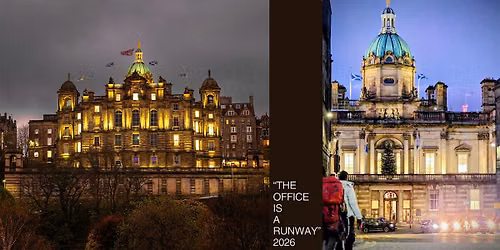 Fashion Show @ The Mound Bank, Edinburgh - "THE OFFICE IS A RUNWAY"