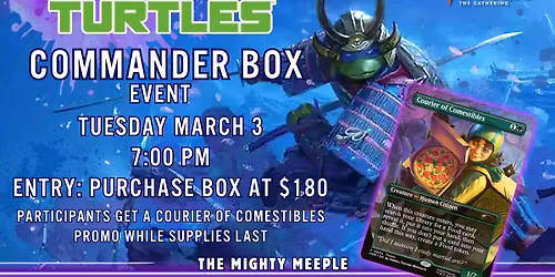 Teenage Mutant Ninja Turtle Commander Box Event