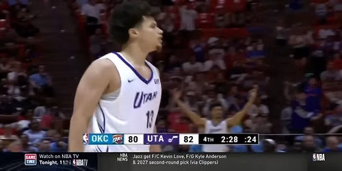 Oklahoma City Thunder vs. Utah Jazz
