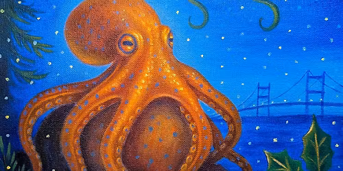 "Octopus Lantern Garden" Paint & Sip with Connect the Hops, Mon Dec 15th