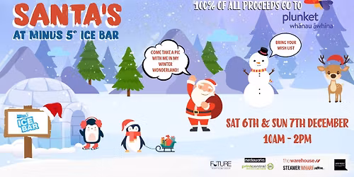 Santa's Grotto at Minus 5\u00b0 ICE BAR *Plunket Fundraiser* \ud83c\udf85\ud83c\udffc\u2744\ufe0f