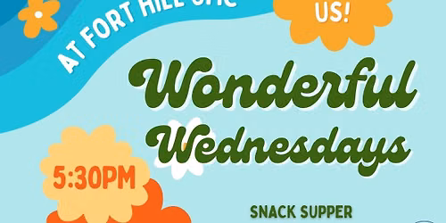 Wonderful Wednesdays Kick-Off