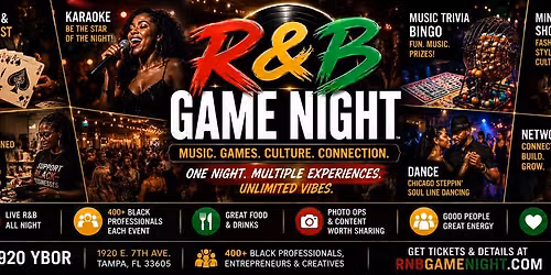 R&B Game Night \u2014 We're BACK! | October 6