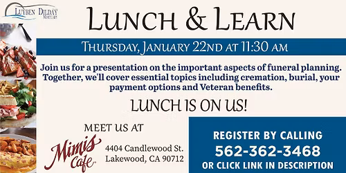 Lunch & Learn