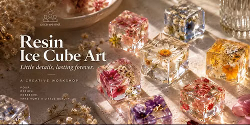 Resin Ice Cube Art